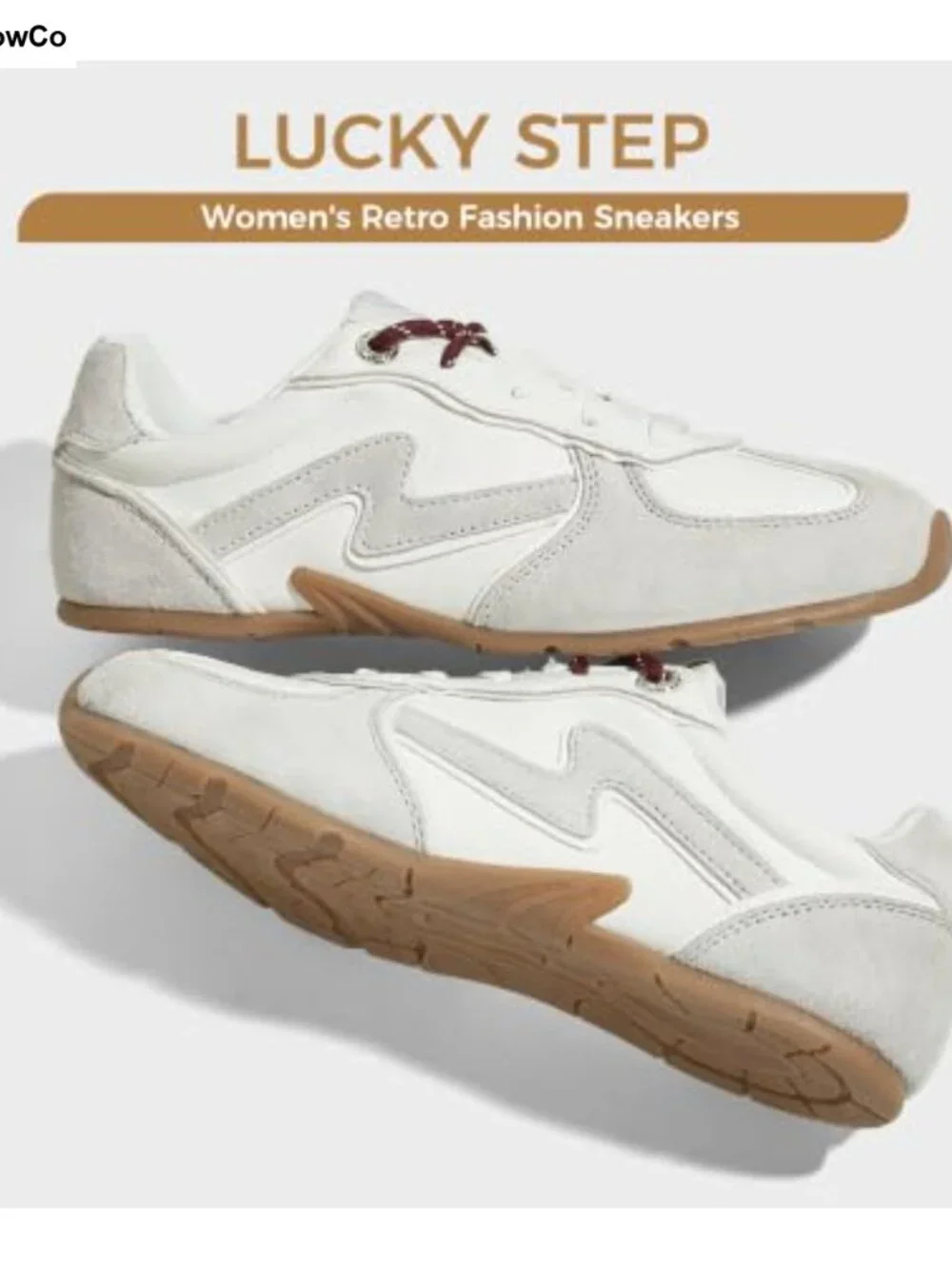 Retro Fashion Sneakers Women Casual Lace-Up Thin Sole Non-Slip Suede